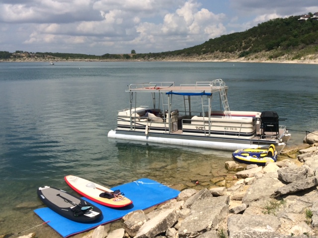 party barge pontoon boat for rent
